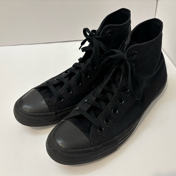 Converse Chuck Taylor All Star High-Top Sneakers – Triple Black - Picture 2 of 9